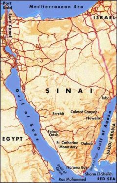 Map - Sinai