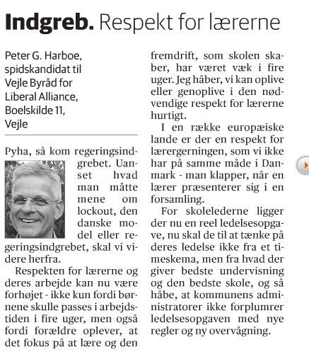 Indlæg om lærere i VAF Indlæg om lærere i VAF