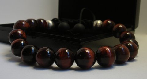 Armbnd m. Rd Tigerje