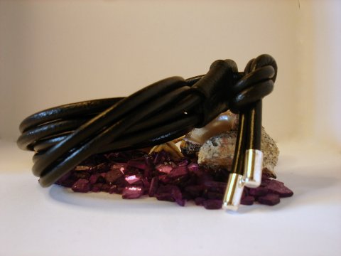 Lderarmbnd m. Ls Knude