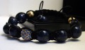 Knyttet Armbnd m. Lapis Lazuli