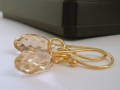 Guldreringe m. Swarovski Krystal Drber