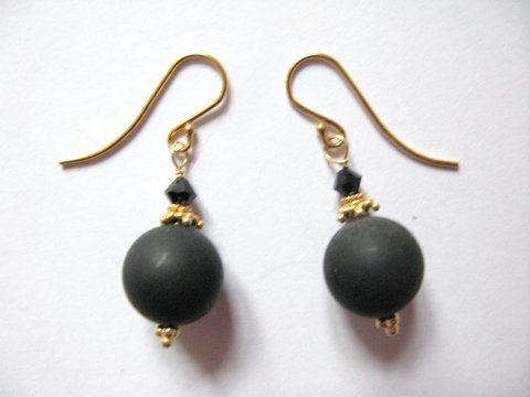 Matteret sort onyx