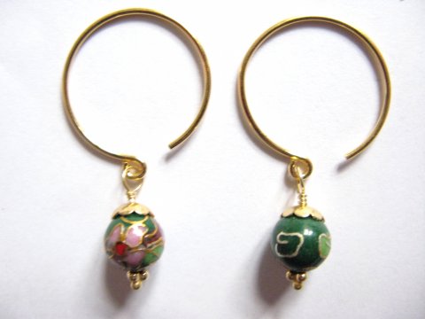 Grn cloisonne
