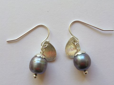 Blmetallic ferskvandsperle