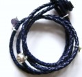 Lilla flettet lderarmbnd