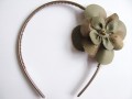 Sart gr�n blomst p� b�jle