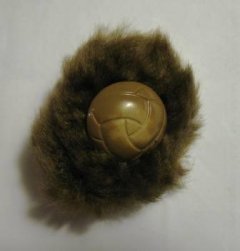 Pelset broche m/ knap