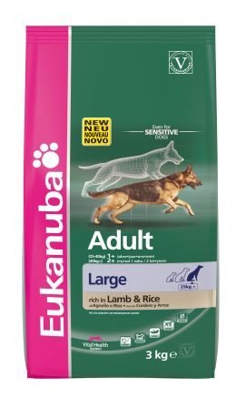 Adult large Breed  lam/ris 15kg