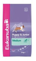 Medium puppy & junior kylling 3 kg
