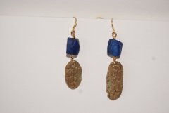 Lapis anbronze driftwood