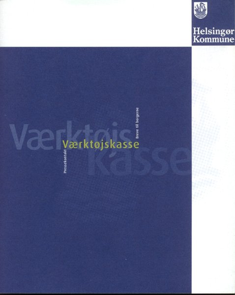 V&aelig;rkt&oslash;jskasse til kommunikationspolitik