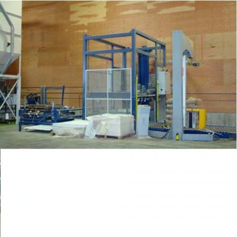 The VPM500 is a palletiser designed for packers who stack smaller batches of bagged goods
