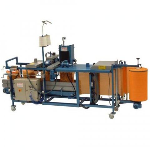 Upmatic 1351 - fully automatic filling and sealing machine for split-film woven polyethylene bags ranging from 2,5 kg to 25 kgs 
