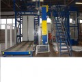 The VPM1000 is a fully automatic palletiser that is used by large-sized packing plants