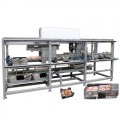 Upmatic 4060 - Fully-automatic packing machine designed to place flexible packs in pre-fabricated boxes or cartons (400 x 600 x 260 mm).