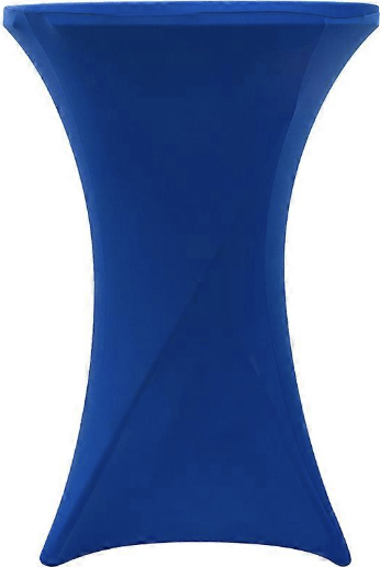 Bartable with stretch cloth, blue