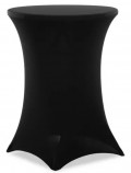 Stretch cower for table, black