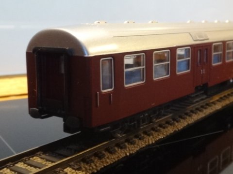 DSB Bn-n�rtrafikvogn, vinr�d - Heris-model