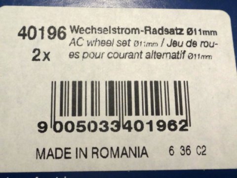 AC-hjuls�t fra Roco