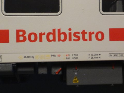 DB IC1-vogne, fire stk. - Piko-modeller - S�lges kun som s�t