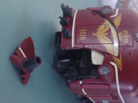 DSB MY 1116 Roco-overdel