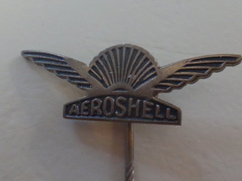 Aero-Shell messingn�l cirka 1950-55.