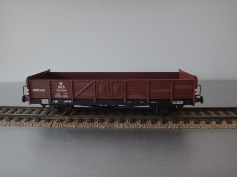 �ben godsvogn fra SAAR-banerne i Vesttyskland