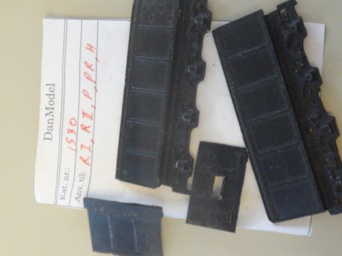 Dan-Model dele til DSB-tender - 1:87