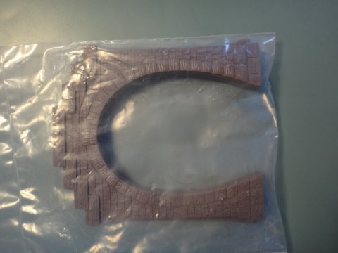 Tunnelportal, enkeltsporet