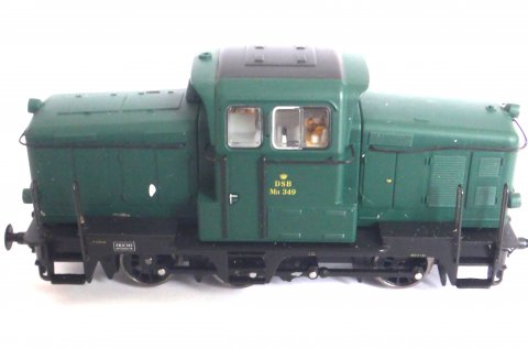 DSB MH 349 - gr�n Tog & Tekno