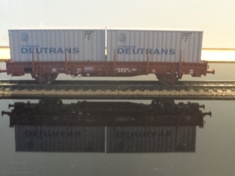 DR-containervogn - Roco-model skala 1:87 -