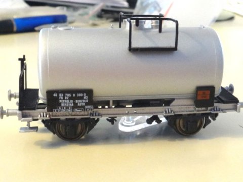 FS tankvogn fra MGM - sj�ldent udbudt model - 1:87