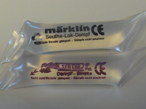 R�gampuller, to styk fra M�rklin og Seuthe. Alle skalaer