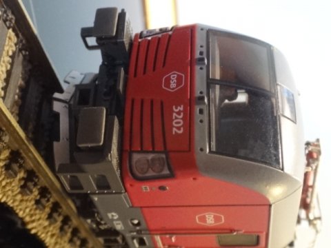 DSB litra EB Vectron-ellokomotiv med lyd - Roco model