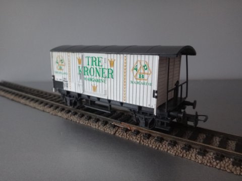 Tre Kroner Margarinevogn fra HHJ - Liliput-model