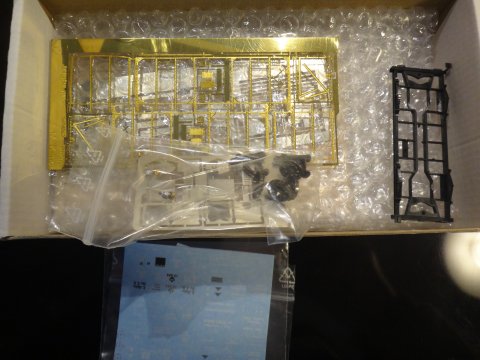 Makette Godsvogn type G Magdeburg - messing/tr�bygges�t med litreringer - sj�ldent bygges�t