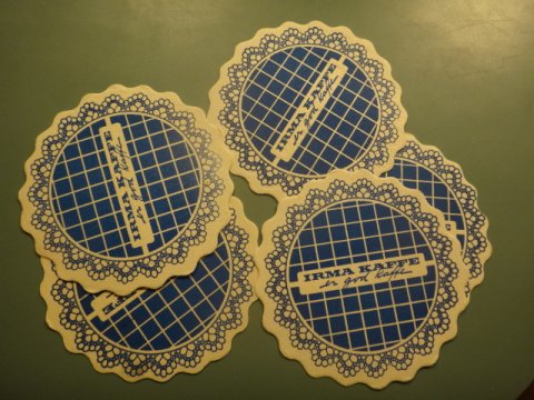 Irma kaffe-bordsk�nere