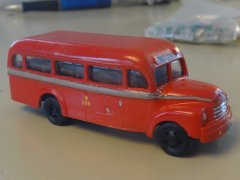 Bedford A-snuderutebil - DSB epoke III - ADP-model