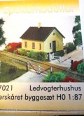 Vogterhus, kartonbygges�t1:87