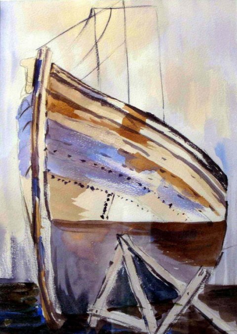 In dock