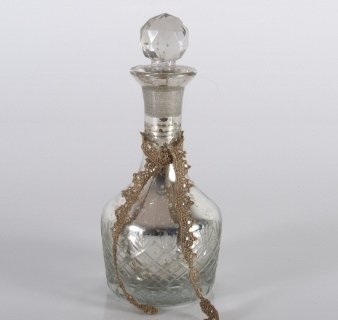 Karaffe bauernsilber, 21x8,5 cm