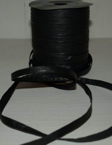 Papir raffia, sort
