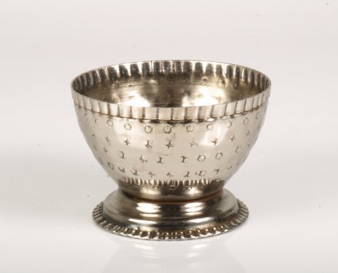 Rund Schale, klein, metal 9x6 cm
