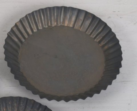 Eisen Teller 13 cm