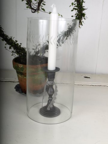 Cylinderglas, 14xH28 cm