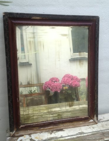 Vintage spejl, 44,5x54,5