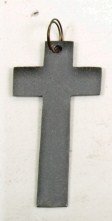 Kreuz, eisen, 2x4 cm