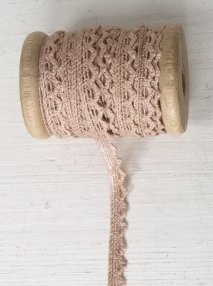 Blondebnd, pudder, trrulle, 15mmx10m