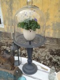 Glas Haube Gross, H30x24cm
